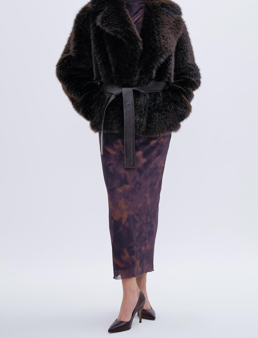 Valmenti Kadın Tekstil Kahverengi Mont Valmenti Kadın Tekstil Kahverengi Mont