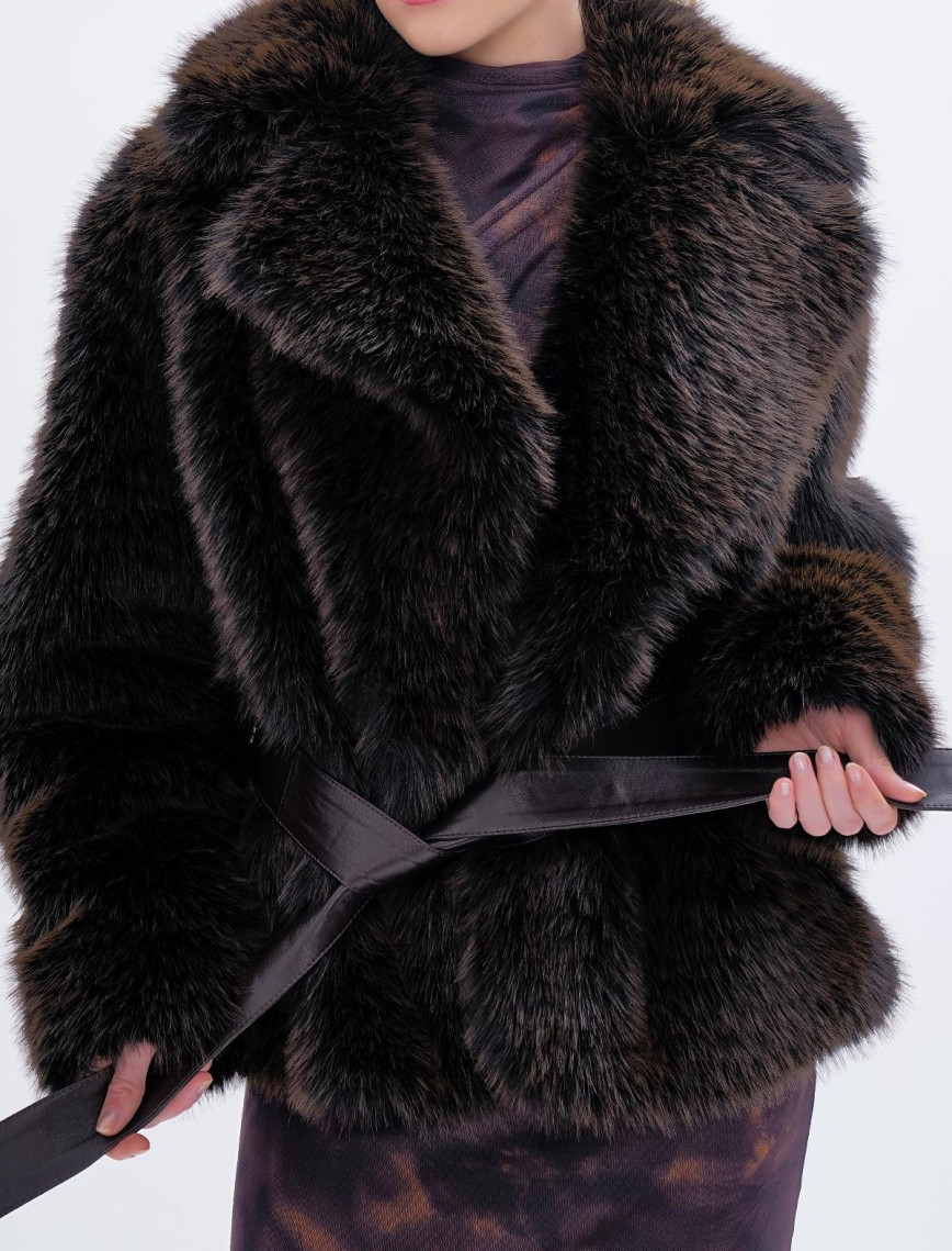 Valmenti Kadın Tekstil Kahverengi Mont Valmenti Kadın Tekstil Kahverengi Mont