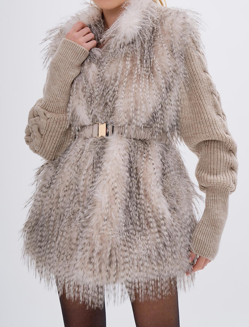 Valmenti Kadın Tekstil Bej Mont Valmenti Kadın Tekstil Bej Mont