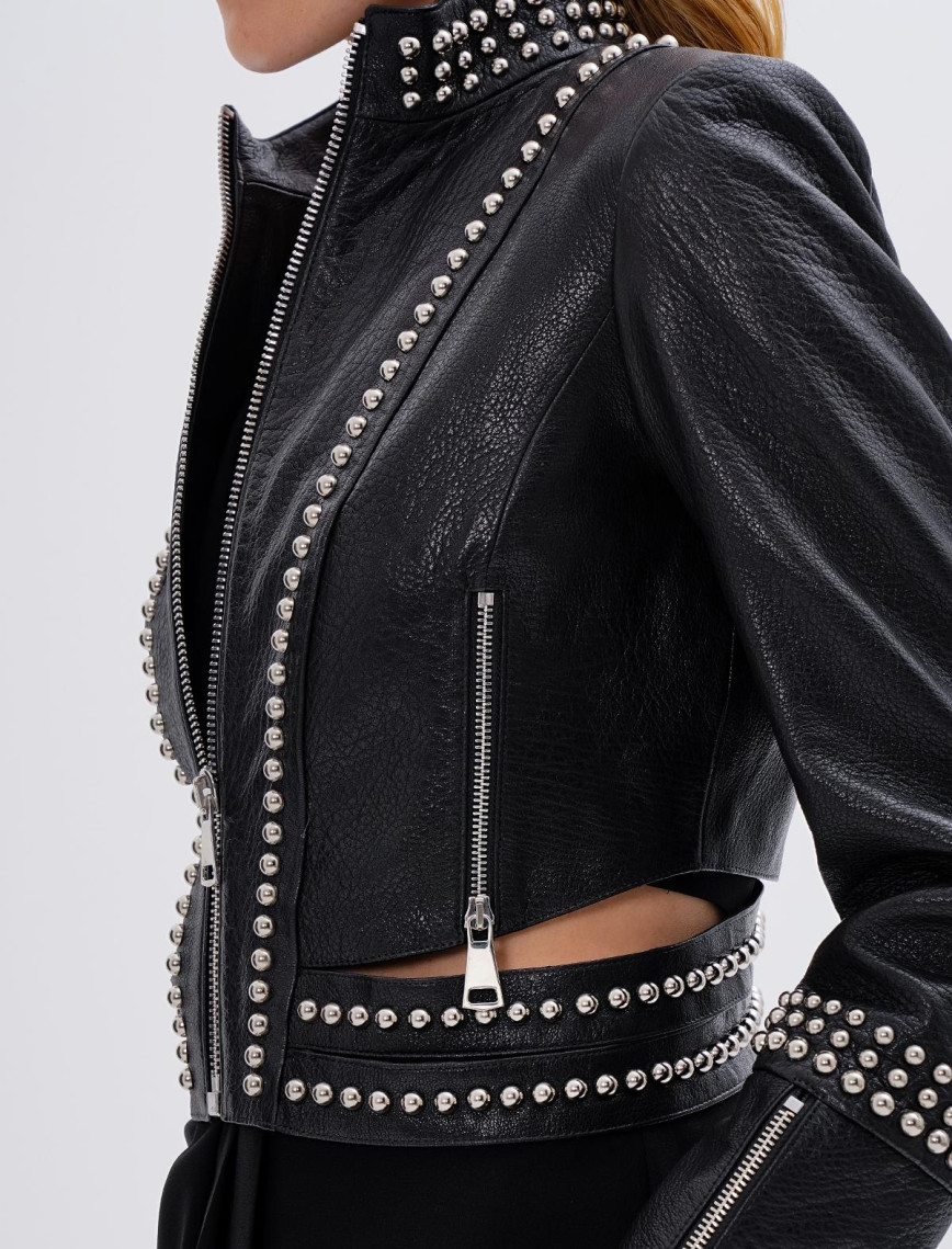 Valmenti Kadın Hakiki Deri Siyah Mont Valmenti Kadın Hakiki Deri Siyah Mont