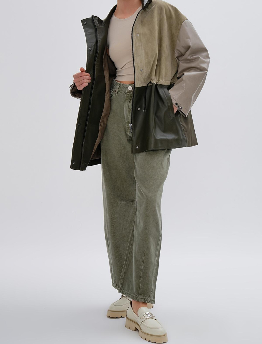 Valmenti Kadın Hakiki Deri Sarı Mont Valmenti Kadın Hakiki Deri Sarı Mont