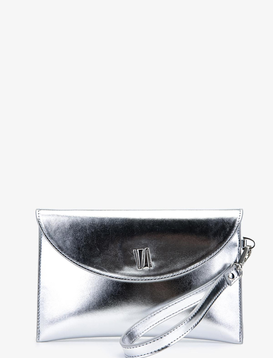 Valmenti Veggy Kadın Gümüş Vegan Portföy Çanta Valmenti Veggy Kadın Gümüş Vegan Portföy Çanta