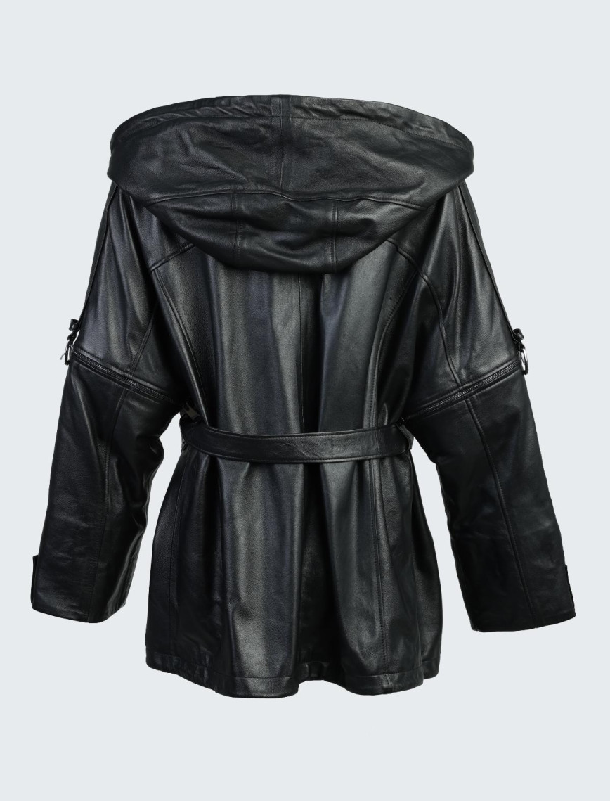 Valmenti Kadın Siyah zig Hakiki Deri Deri Mont Valmenti Kadın Siyah zig Hakiki Deri Deri Mont