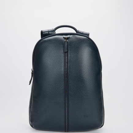 Valmenti Unisex Lacivert Hakiki Deri Sırt Çantası Valmenti Unisex Lacivert Hakiki Deri Sırt Çantası