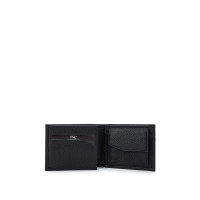 Tamer Tanca Erkek Hakiki Deri Siyah Floter Cüzdan Cuzdan