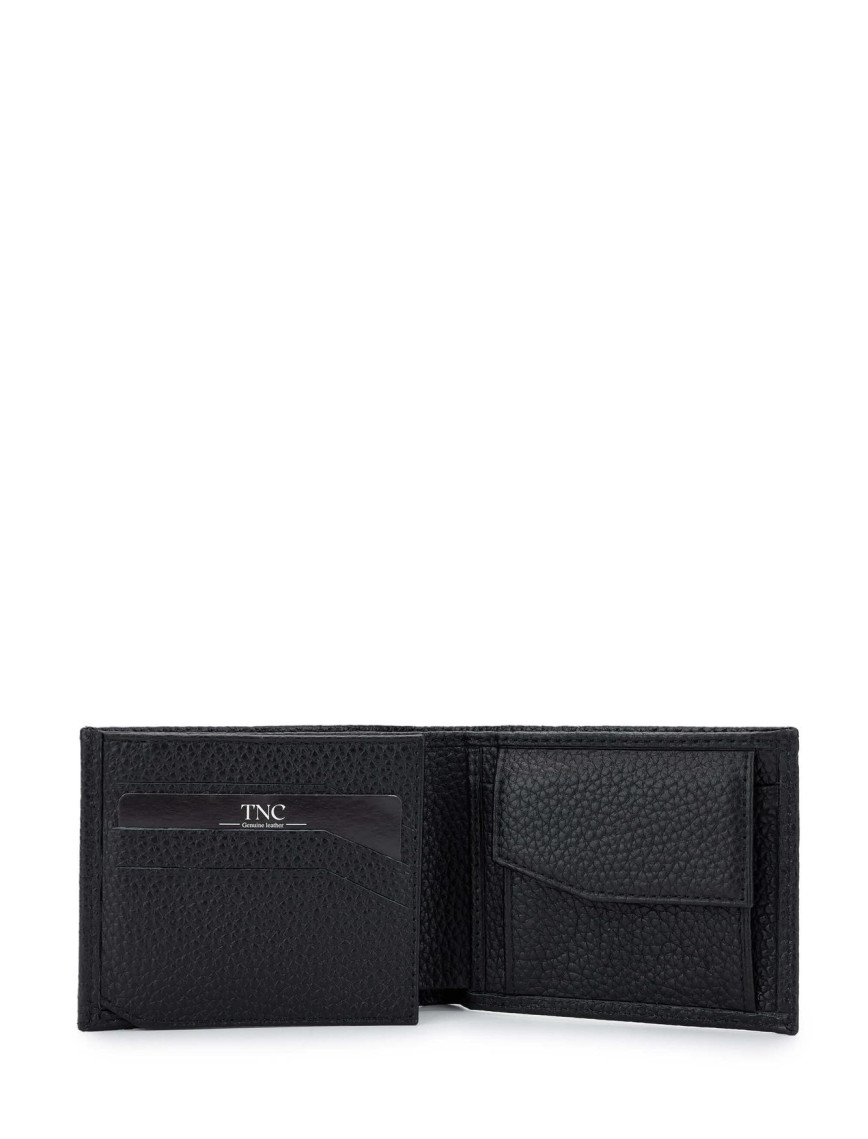 Tamer Tanca Erkek Hakiki Deri Kahverengi Cüzdan Cuzdan