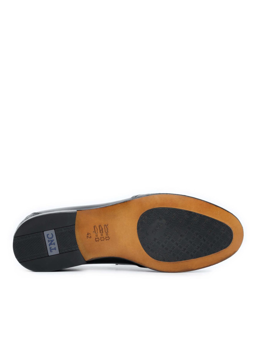 Tamer Tanca Erkek Hakiki Deri Siyah Bufalo Klasik Ayakkabı Tamer Tanca Erkek Hakiki Deri Siyah Bufalo Klasik Ayakkabı