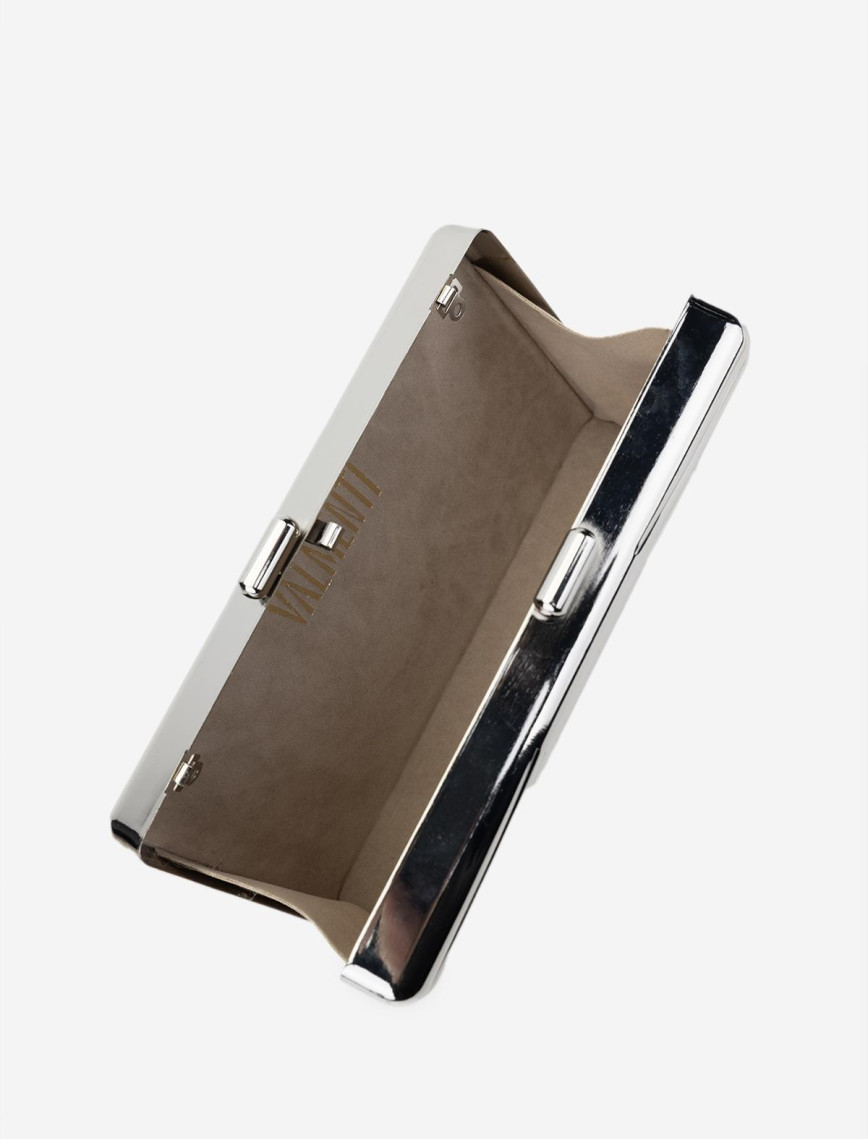 Valmenti Kadın Vegan Gri Abiye Çanta Valmenti Kadın Vegan Gri Abiye Çanta