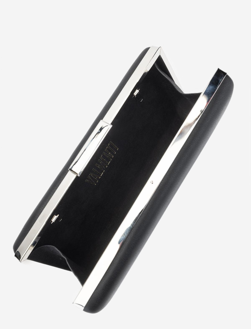 Valmenti Kadın Vegan Siyah Deri Abiye Çanta Valmenti Kadın Vegan Siyah Deri Abiye Çanta