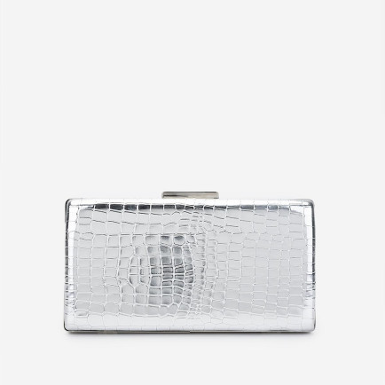 Valmenti Kadın Vegan Gri Abiye Çanta