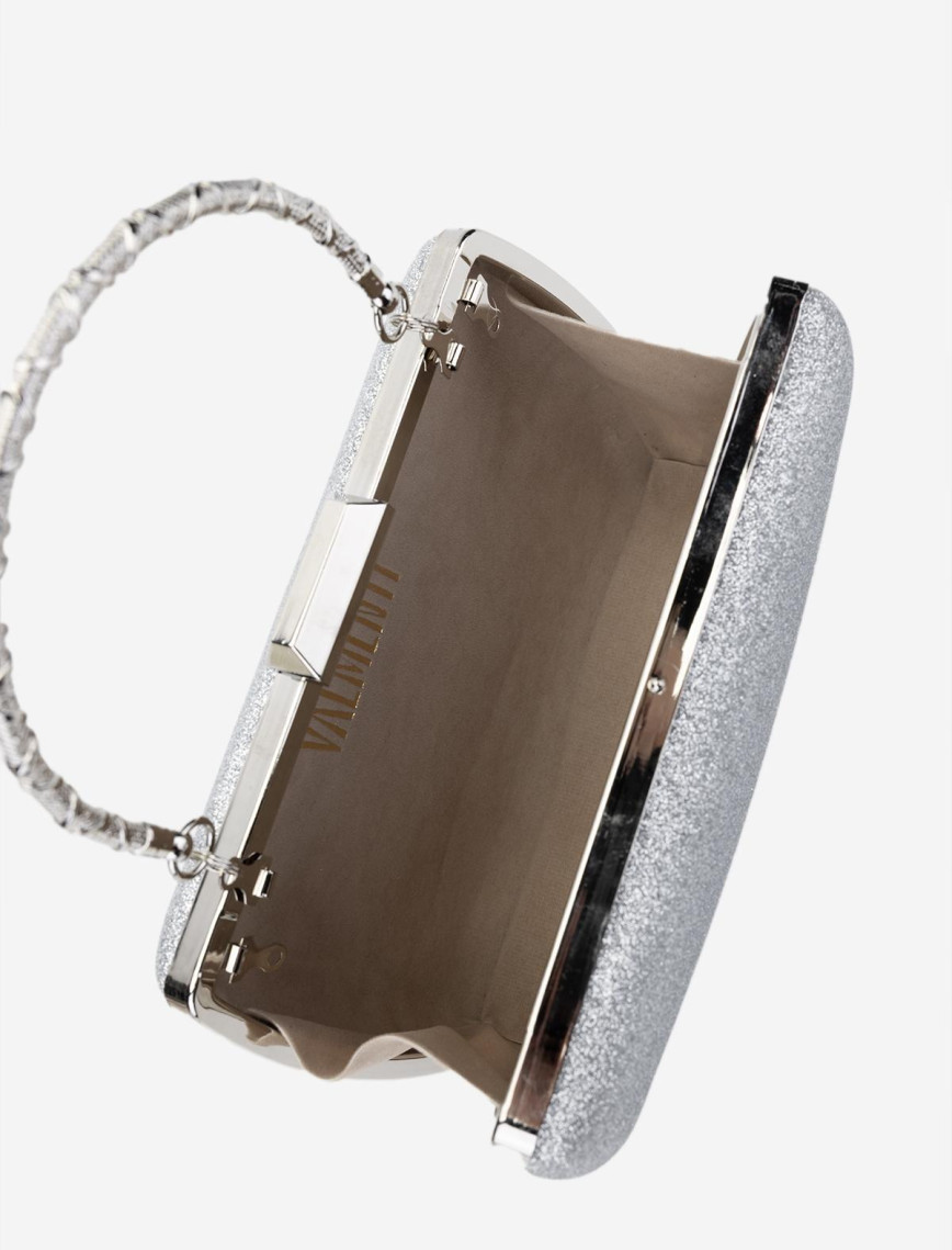 Valmenti Kadın Vegan Gri Abiye Çanta Valmenti Kadın Vegan Gri Abiye Çanta