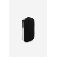 Valmenti Kadın Vegan Siyah Süet Abiye Çanta Valmenti Kadın Vegan Siyah Süet Abiye Çanta