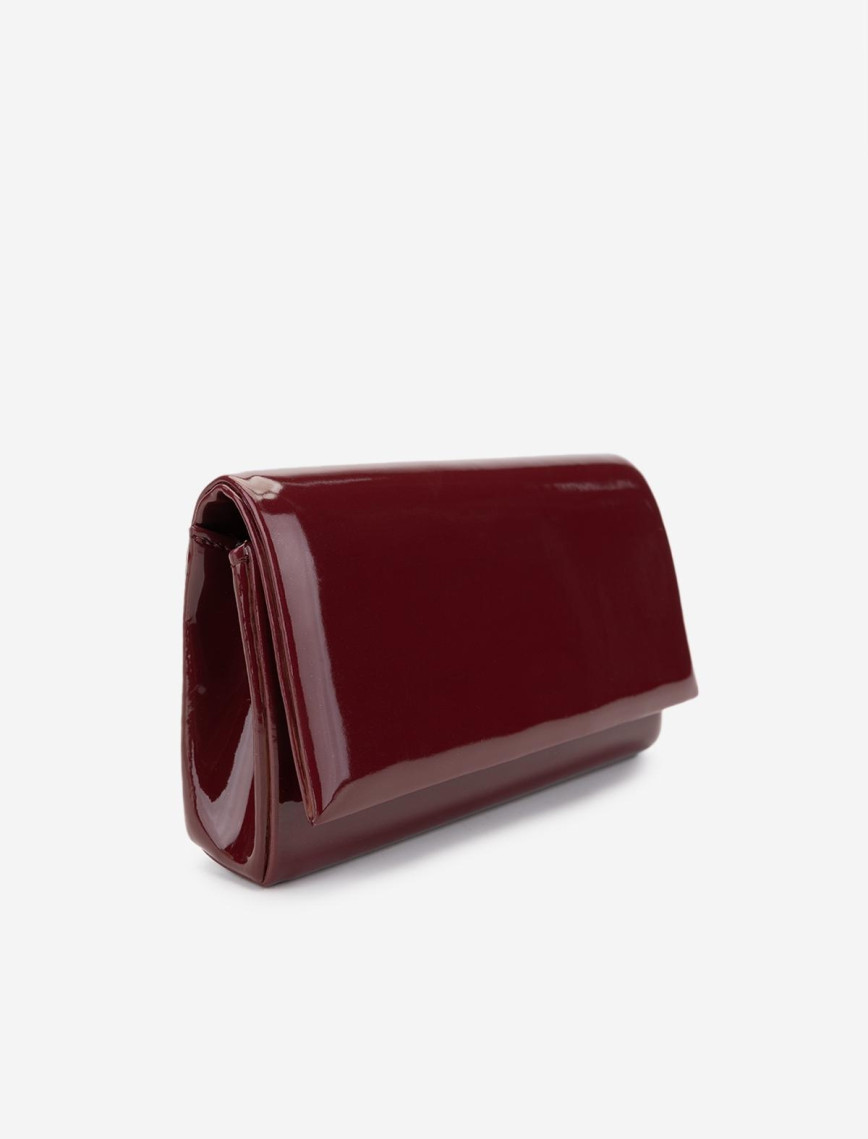 Valmenti Kadın Vegan Bordo Rugan Abiye Çanta