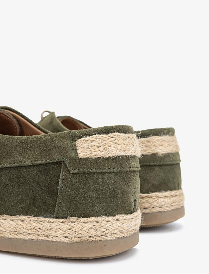 Valmenti Marita Erkek Yeşil Süet Hakiki Deri Casual Ayakkabı