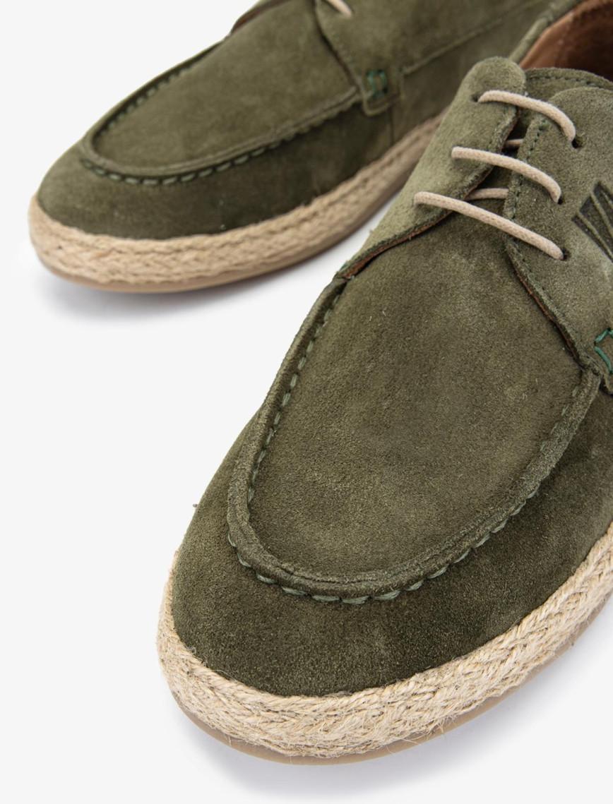 Valmenti Marita Erkek Yeşil Süet Hakiki Deri Casual Ayakkabı