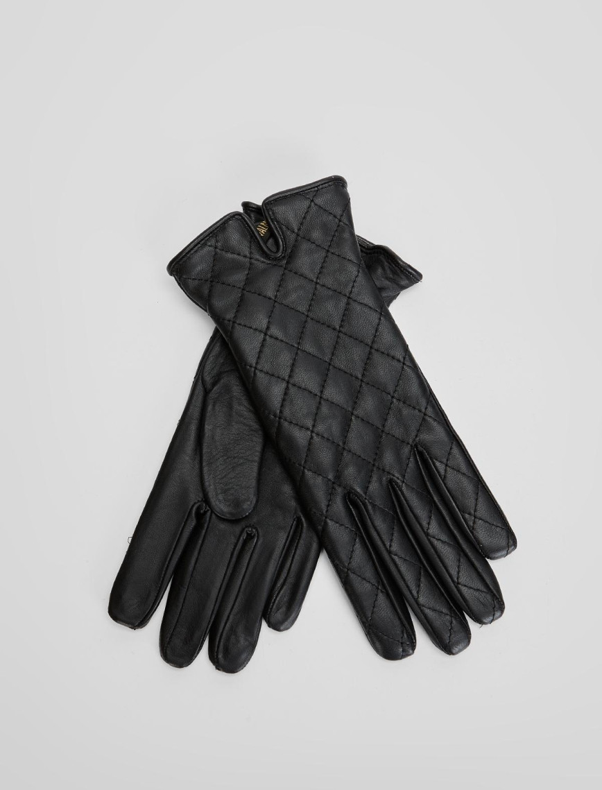 Valmenti Kadın Siyah Hakiki Deri Eldiven Valmenti Kadın Siyah Hakiki Deri Eldiven