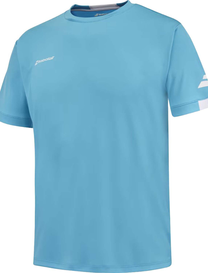 Babolat Play Crew Neck Erkek Mavi Tişört