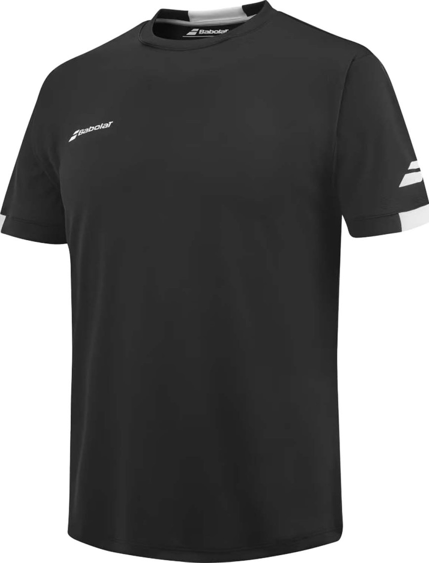 Babolat Play Crew Neck Erkek Siyah Tişört