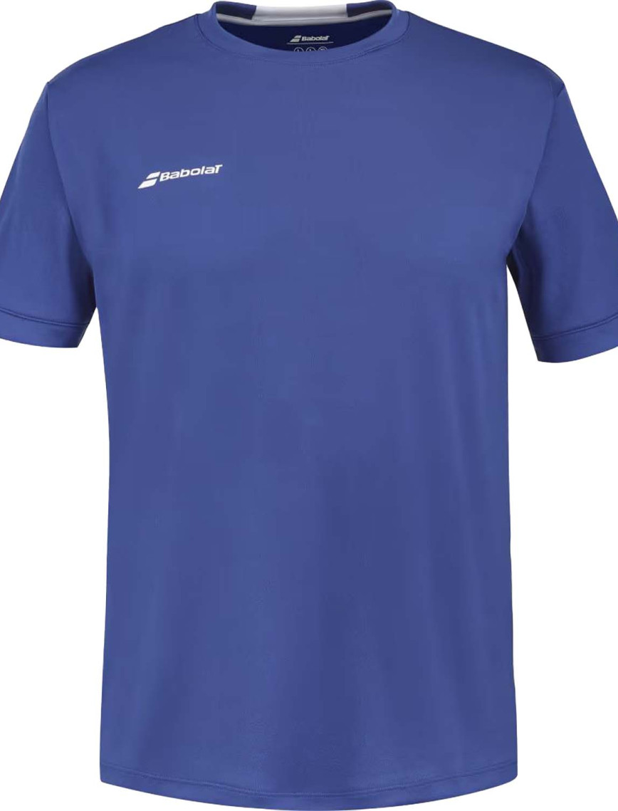 Babolat Play Crew Neck Erkek Mavi Tişört