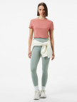Calvin Klein Graphic Slim Kadın Pembe T-Shirt Calvin Klein Graphic Slim Kadın Pembe T-Shirt