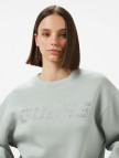 Guess Cecilia Eco Soft Tech Scuba 340 Kadın Yeşil Sweatshirt Guess Cecilia Eco Soft Tech Scuba 340 Kadın Yeşil Sweatshirt