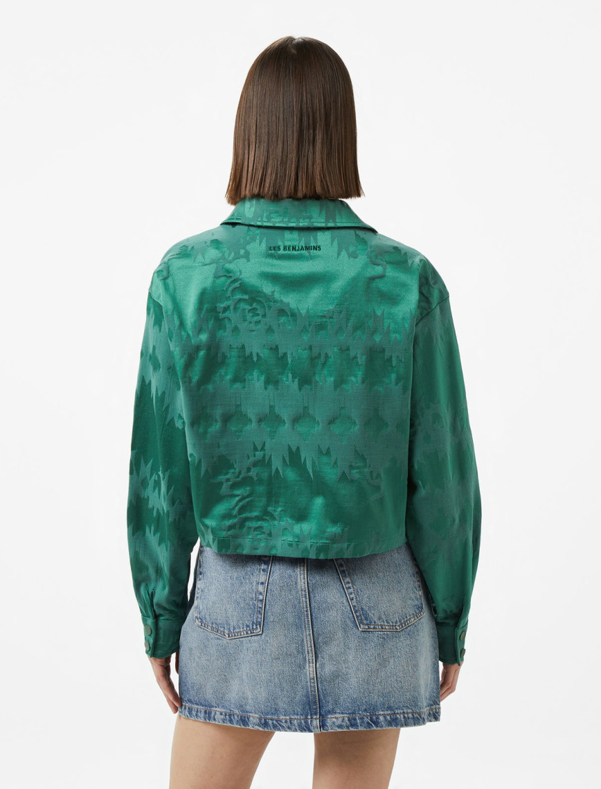 Les Benjamins 002 Kadın Yeşil Ceket Les Benjamins 002 Kadın Yeşil Ceket