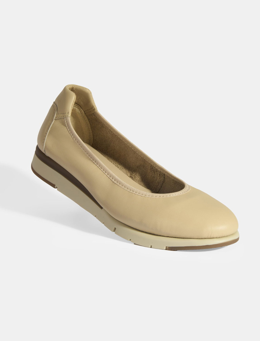 Kadın Bej Deri DesaComfort Günlük Ayakkabı Kadın Bej Deri DesaComfort Günlük Ayakkabı