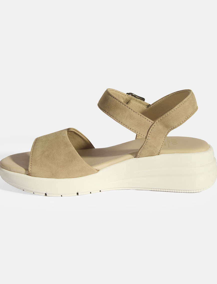 Selinna Bej Kadın DesaComfort Deri Sandalet Selinna Bej Kadın DesaComfort Deri Sandalet