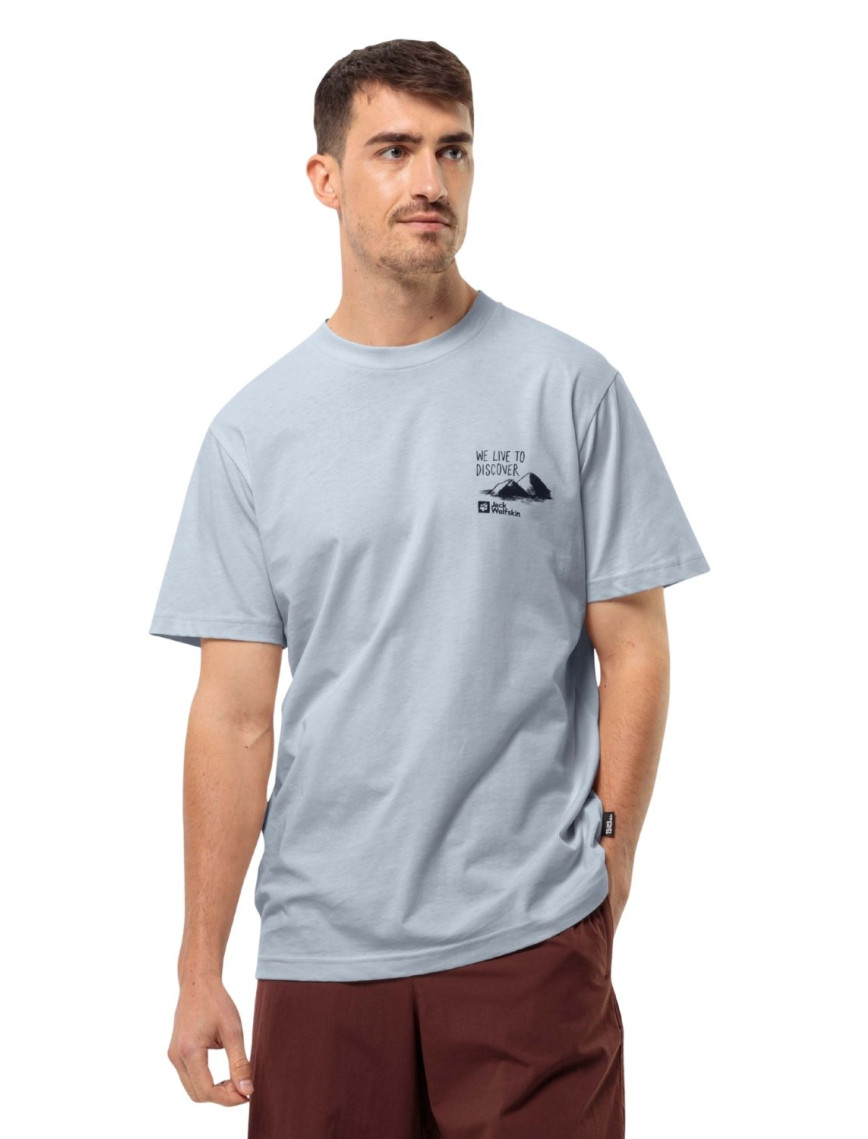 Jack Wolfskin Discover T Erkek Tişört Jack Wolfskin Discover T Erkek Tişört