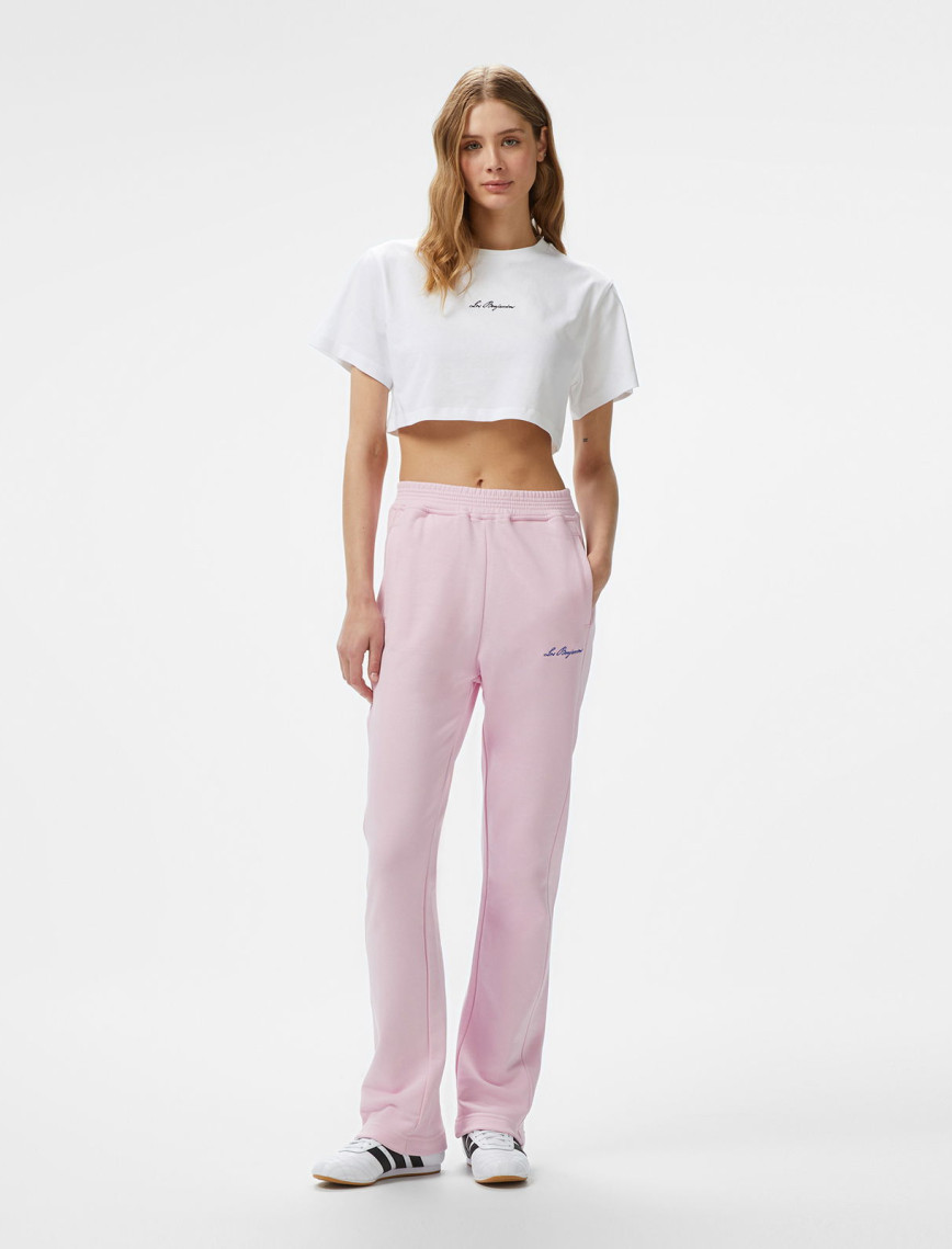 Les Benjamins 004 Kadın Pembe Eşofman Altı Les Benjamins 004 Kadın Pembe Eşofman Altı