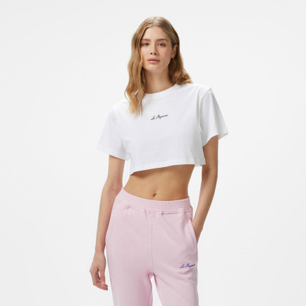 Les Benjamins 026 Kadın Beyaz T-Shirt