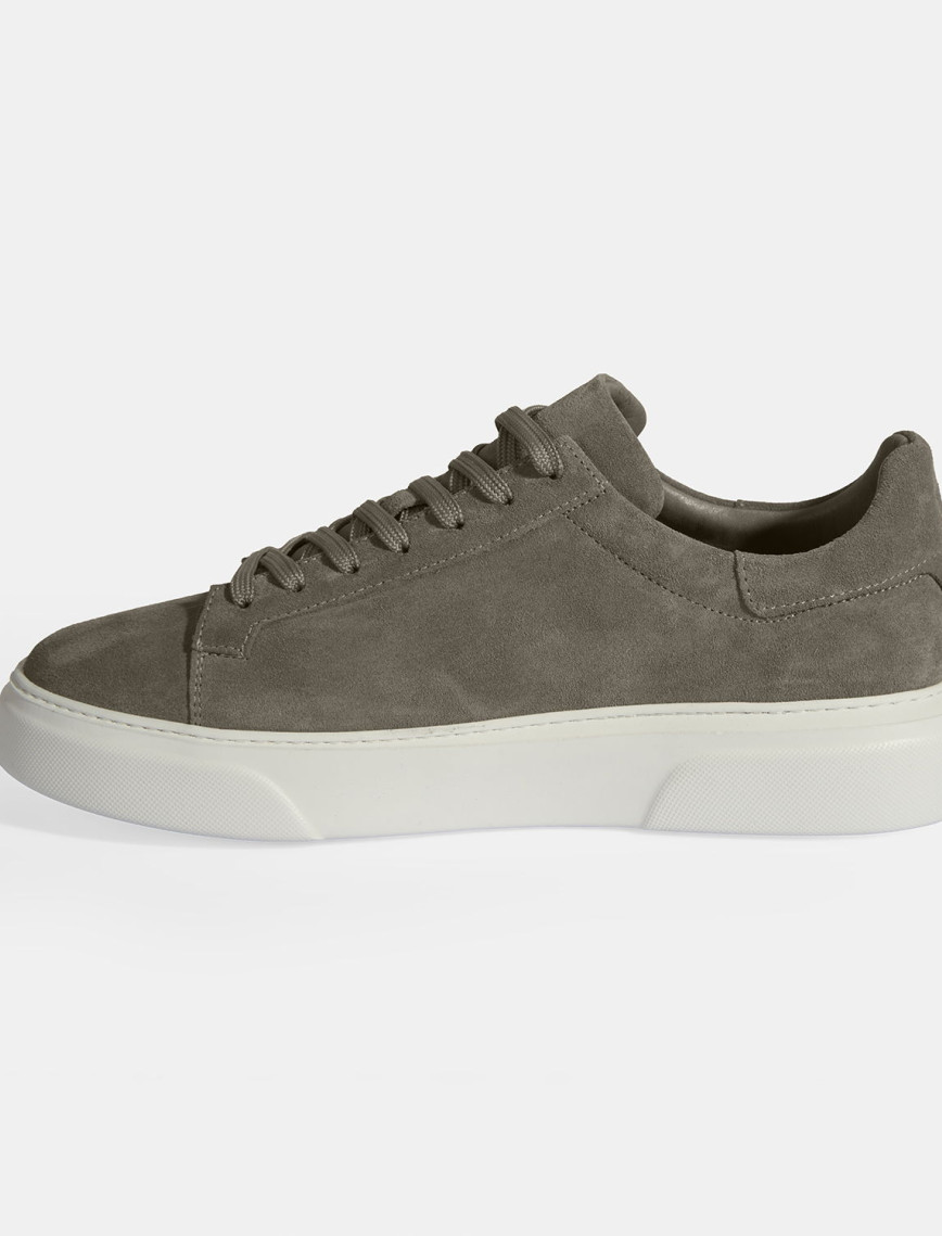 Gri Erkek Bağcıklı Süet Günlük Ayakkabı Gri Erkek Bağcıklı Süet Günlük Ayakkabı