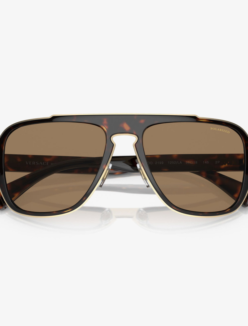 Versace VE2199 Erkek Kahverengi Güneş Gözlüğü Versace VE2199 Erkek Kahverengi Güneş Gözlüğü