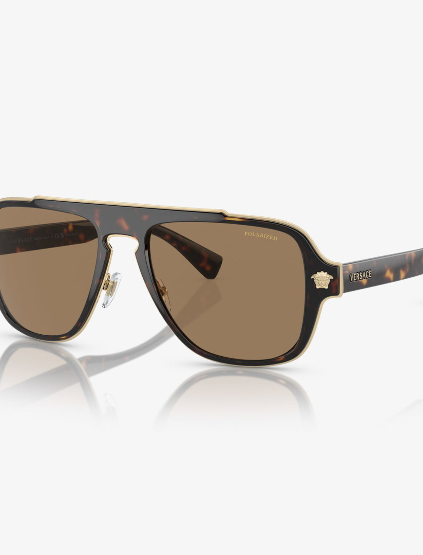 Versace VE2199 Erkek Kahverengi Güneş Gözlüğü Versace VE2199 Erkek Kahverengi Güneş Gözlüğü