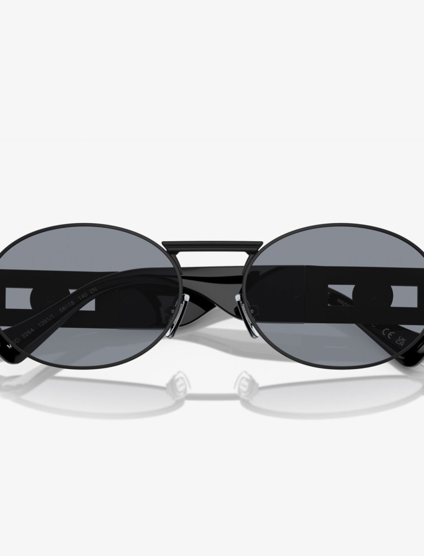 Versace VE2264 Unisex Siyah Güneş Gözlüğü Versace VE2264 Unisex Siyah Güneş Gözlüğü