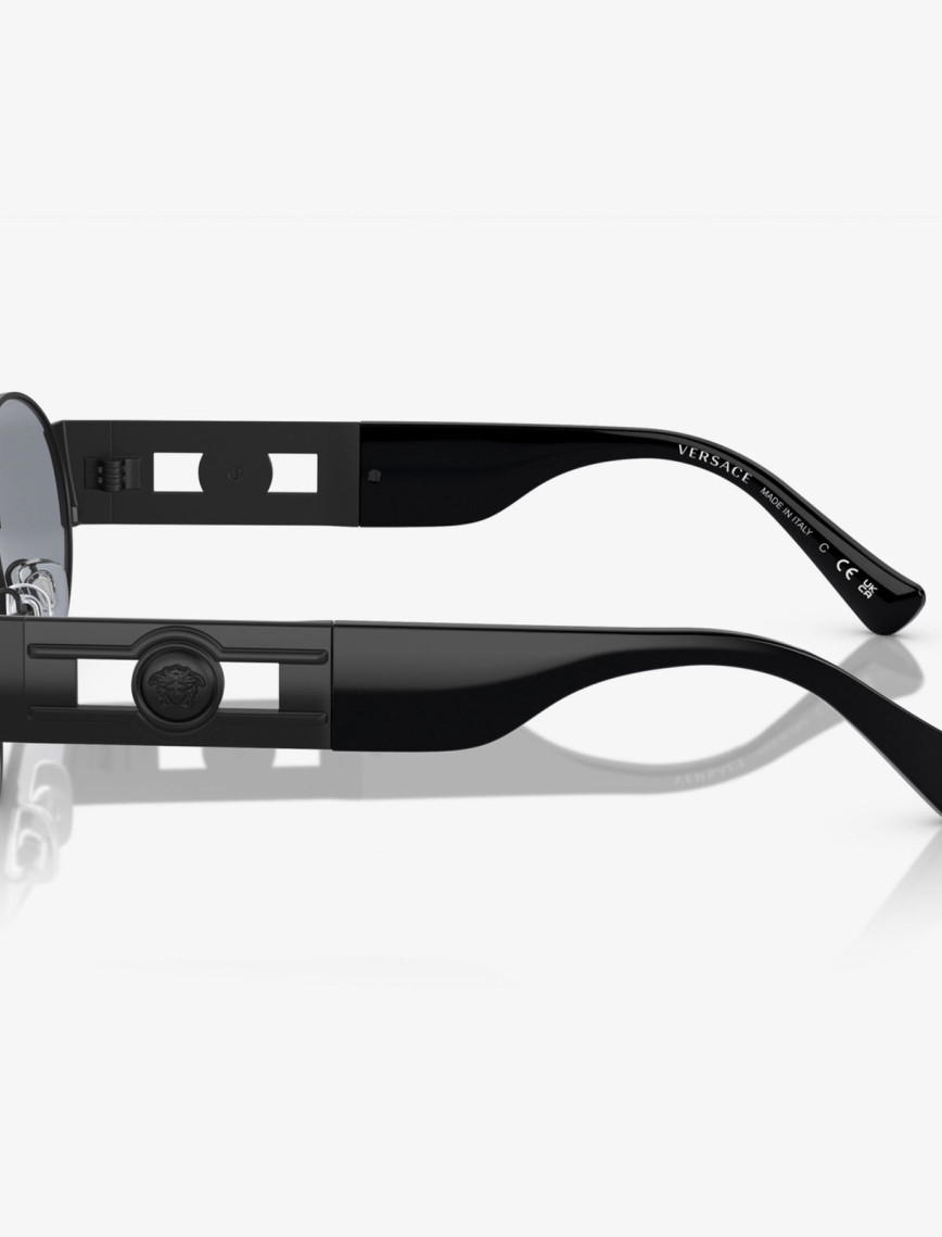 Versace VE2264 Unisex Siyah Güneş Gözlüğü Versace VE2264 Unisex Siyah Güneş Gözlüğü