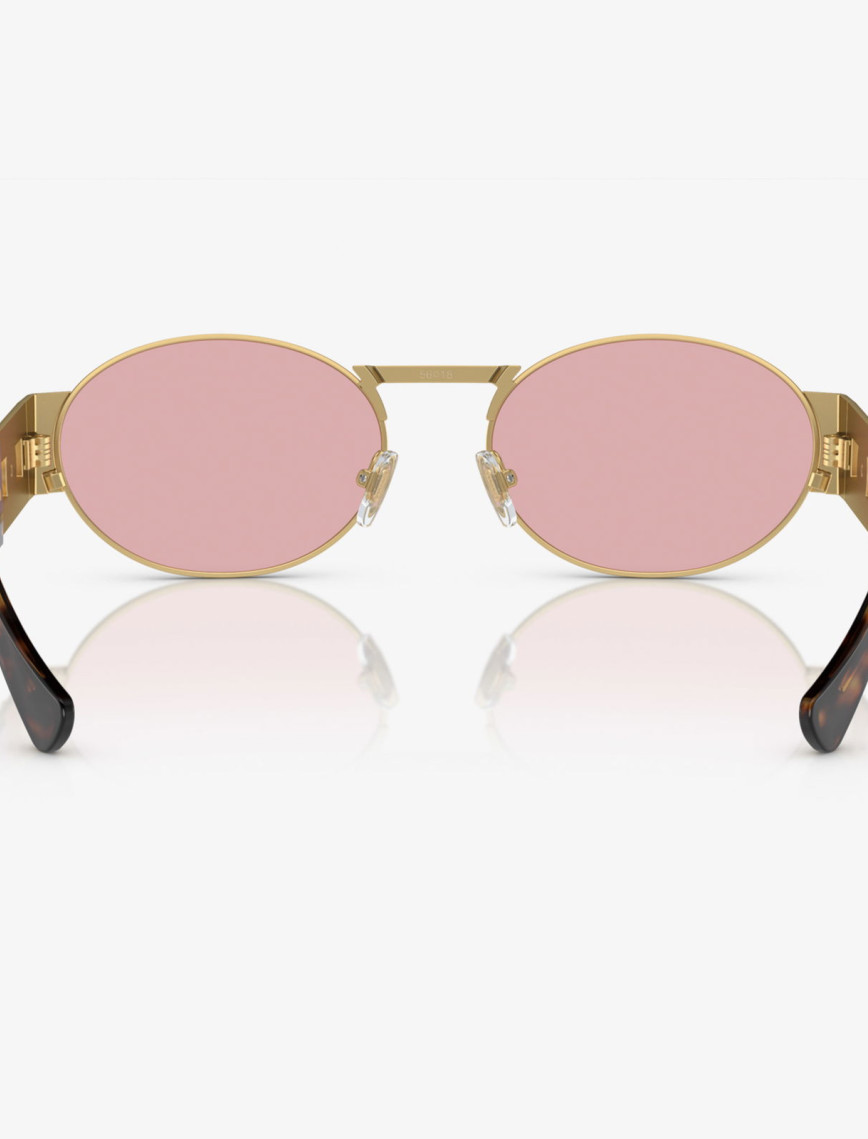 Versace VE2264 Unisex Altın Rengi Güneş Gözlüğü Versace VE2264 Unisex Altın Rengi Güneş Gözlüğü