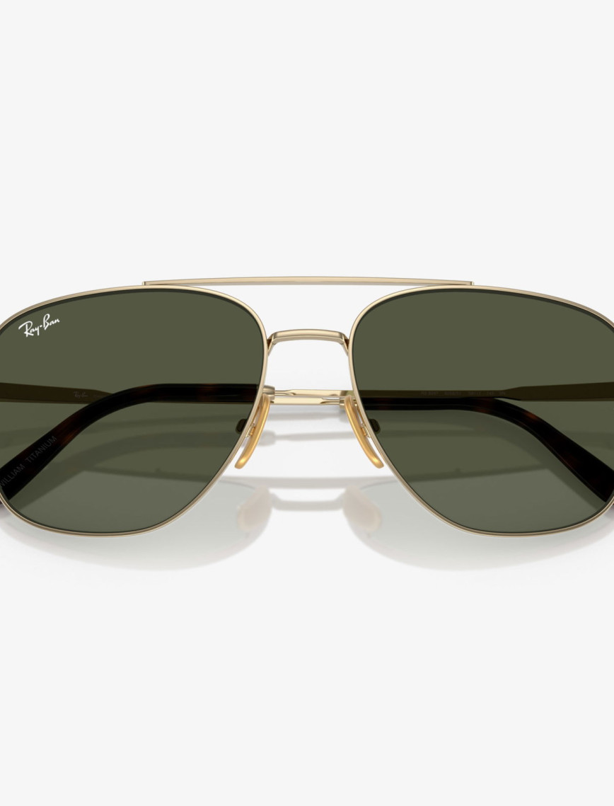 Ray-Ban RB8097 Unisex Altın Rengi Güneş Gözlüğü Ray-Ban RB8097 Unisex Altın Rengi Güneş Gözlüğü
