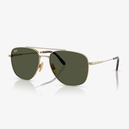 Ray-Ban RB8097 Unisex Altın Rengi Güneş Gözlüğü Ray-Ban RB8097 Unisex Altın Rengi Güneş Gözlüğü