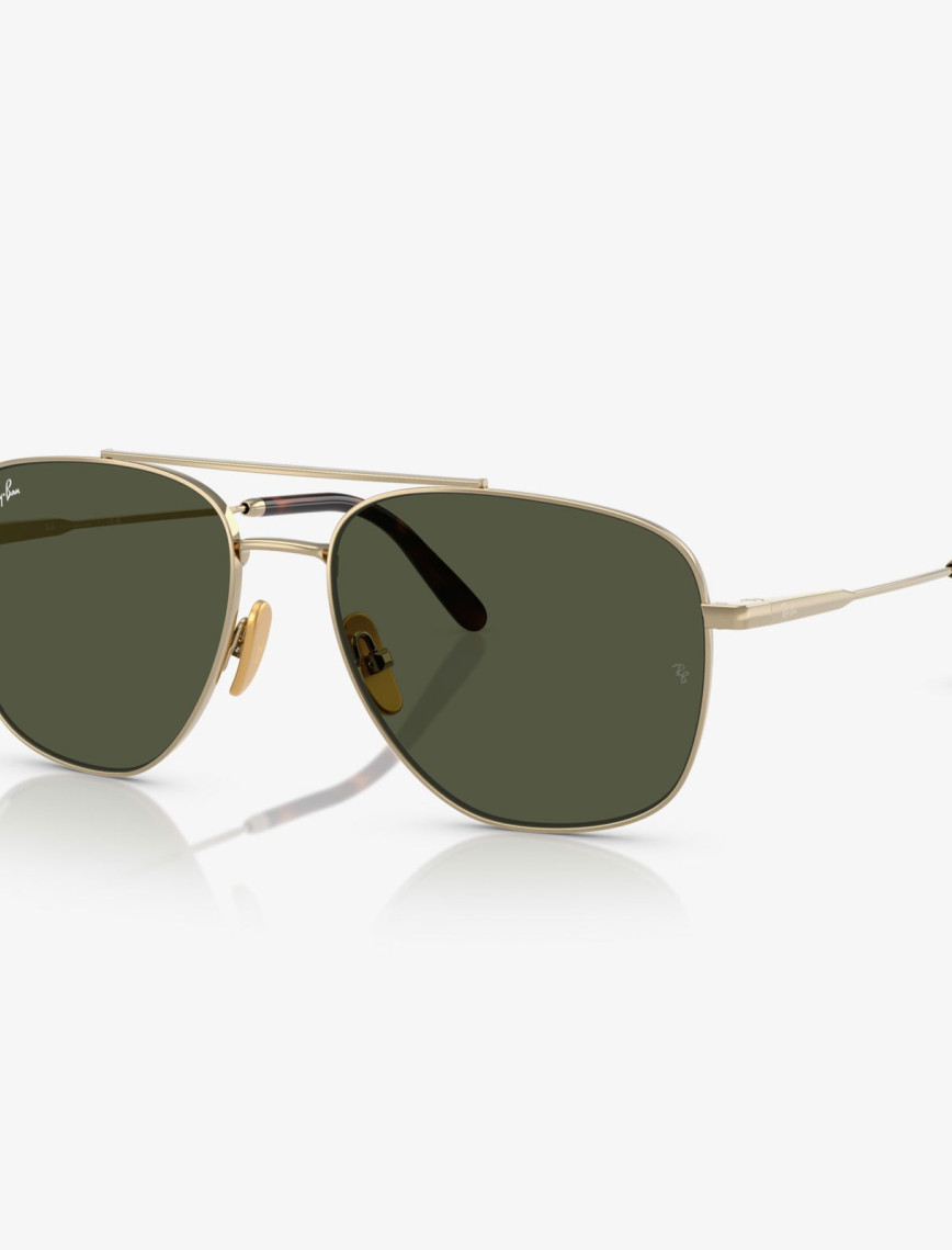 Ray-Ban RB8097 Unisex Altın Rengi Güneş Gözlüğü Ray-Ban RB8097 Unisex Altın Rengi Güneş Gözlüğü