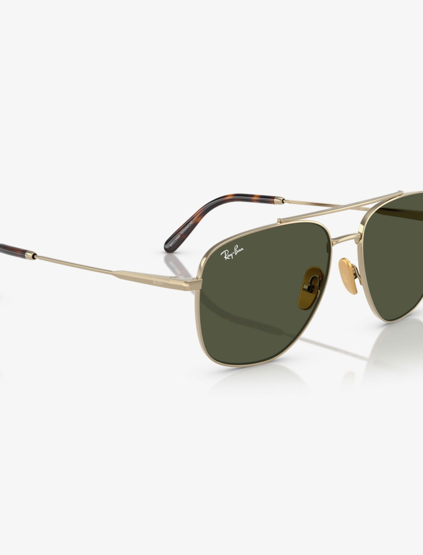Ray-Ban RB8097 Unisex Altın Rengi Güneş Gözlüğü Ray-Ban RB8097 Unisex Altın Rengi Güneş Gözlüğü