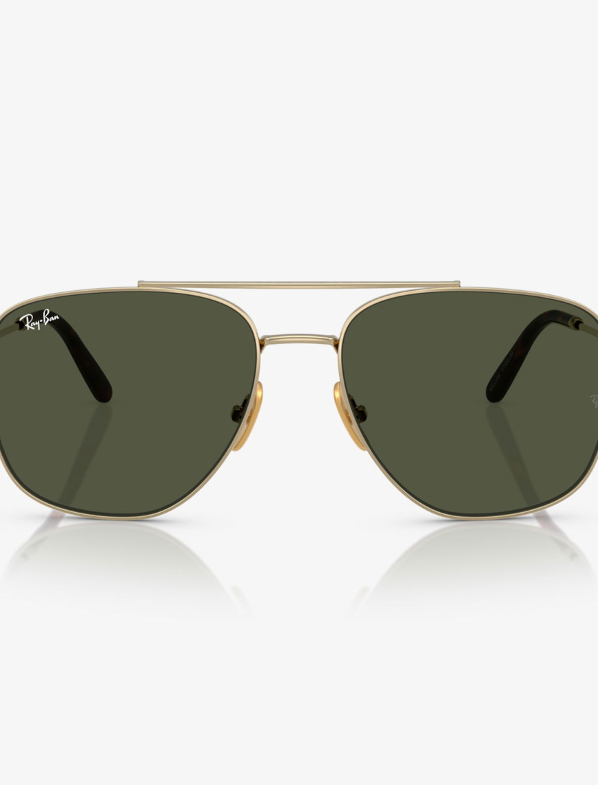 Ray-Ban RB8097 Unisex Altın Rengi Güneş Gözlüğü Ray-Ban RB8097 Unisex Altın Rengi Güneş Gözlüğü