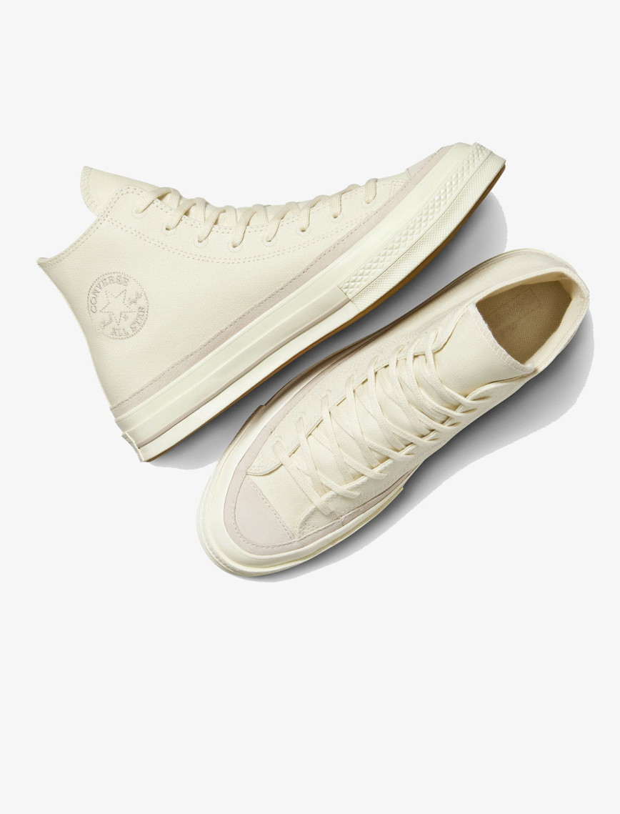 Converse Chuck 70 Taylored Lux Unisex Krem Rengi Sneaker Converse Chuck 70 Taylored Lux Unisex Krem Rengi Sneaker