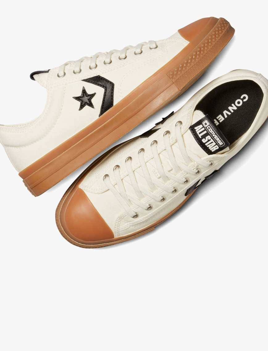 Converse Star Player 76 Unisex Krem Sneaker Converse Star Player 76 Unisex Krem Sneaker