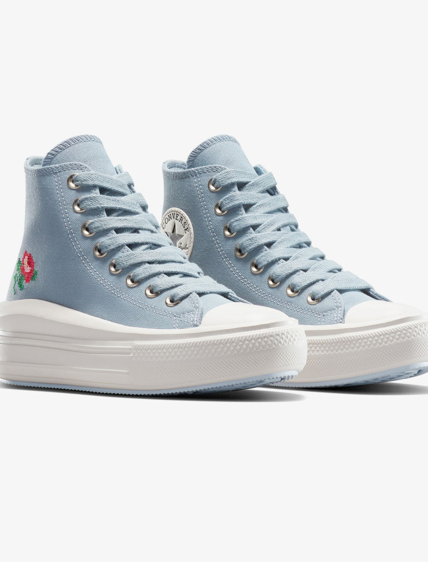Converse Chuck Taylor All Star Motion Rose Kadın Mavi Platform Sneaker Converse Chuck Taylor All Star Motion Rose Kadın Mavi Platform Sneaker