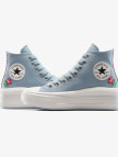 Converse Chuck Taylor All Star Motion Rose Kadın Mavi Platform Sneaker Converse Chuck Taylor All Star Motion Rose Kadın Mavi Platform Sneaker