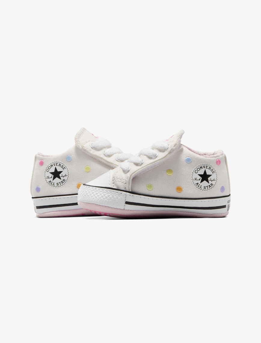 Converse Chuck Taylor All Star Cribster Polka Dots Çocuk Beyaz Sneaker
