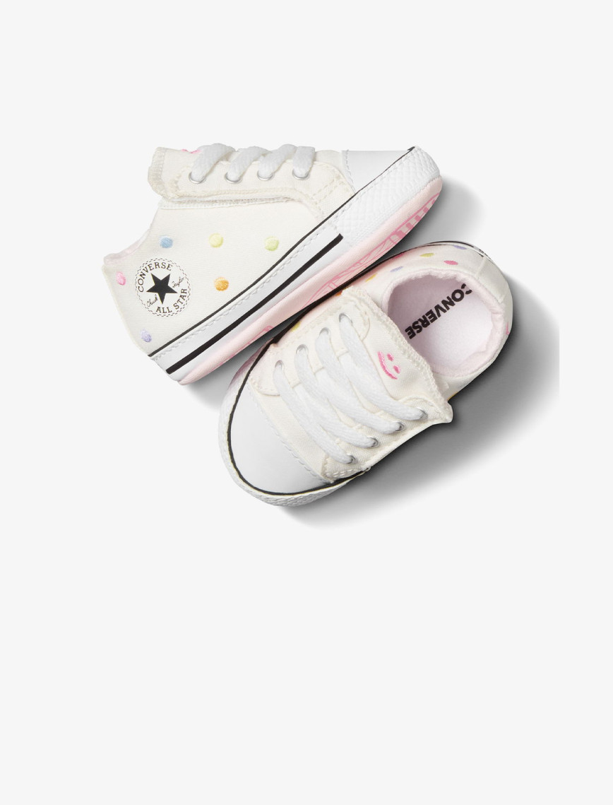 Converse Chuck Taylor All Star Cribster Polka Dots Çocuk Beyaz Sneaker