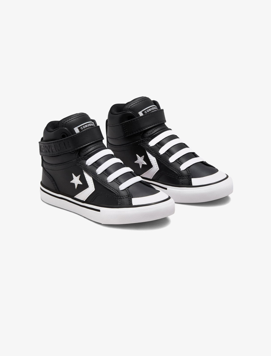 Converse Pro Blaze Çocuk Siyah Deri Sneaker