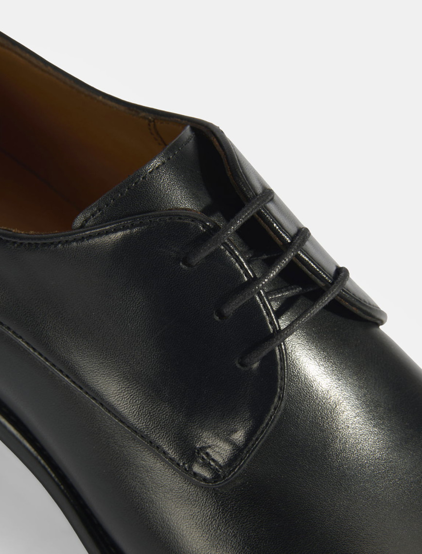 Siyah Erkek Bağcıklı Klasik Ayakkabı Siyah Erkek Bağcıklı Klasik Ayakkabı